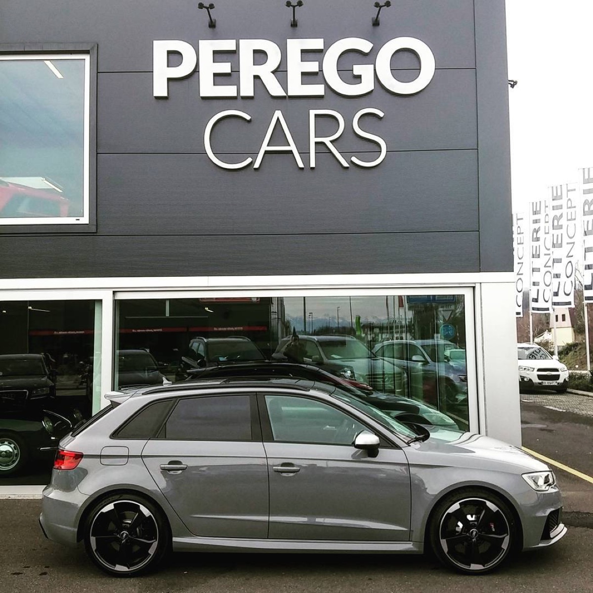 Audi RS3 Nardo grey