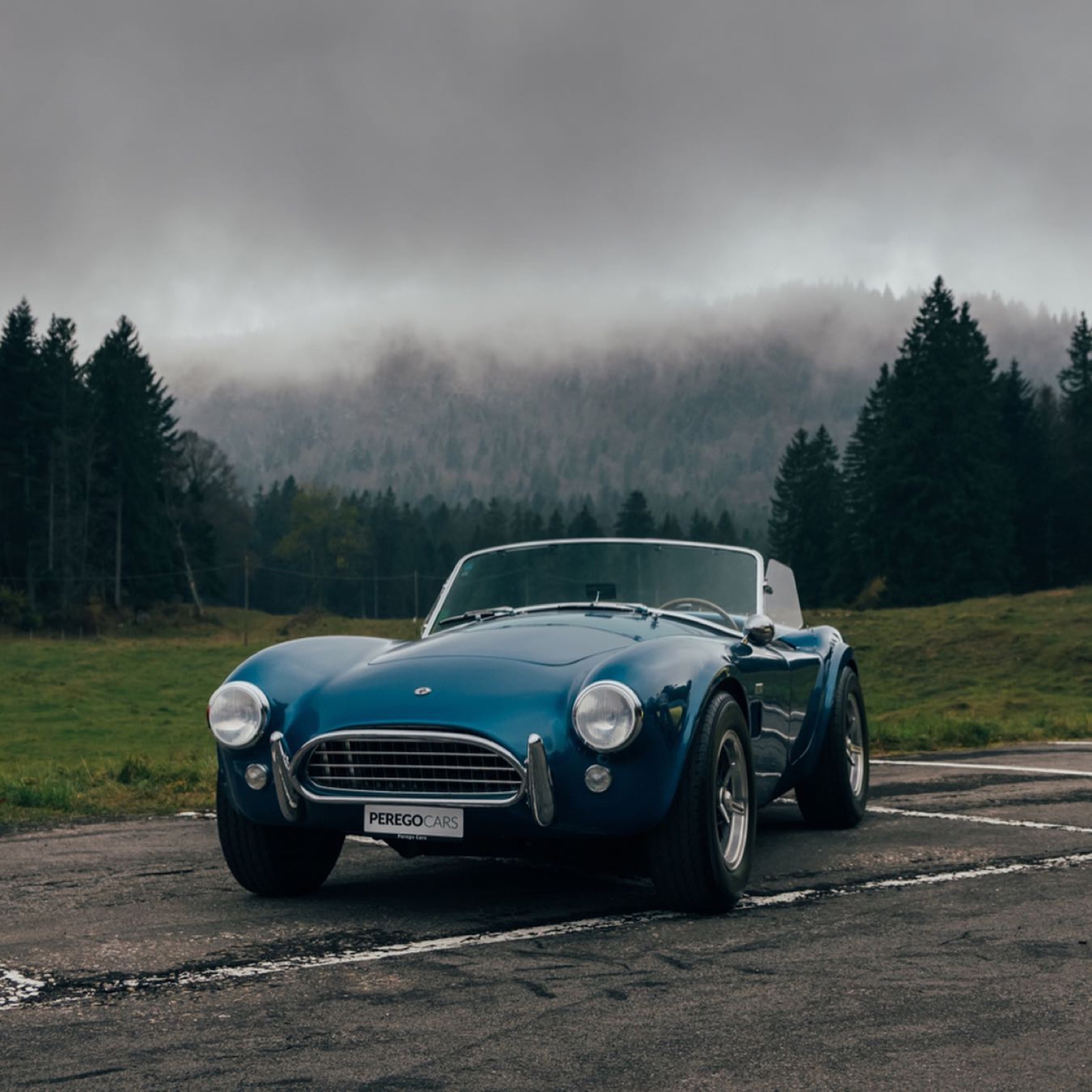 Roadster de type AC Cobra