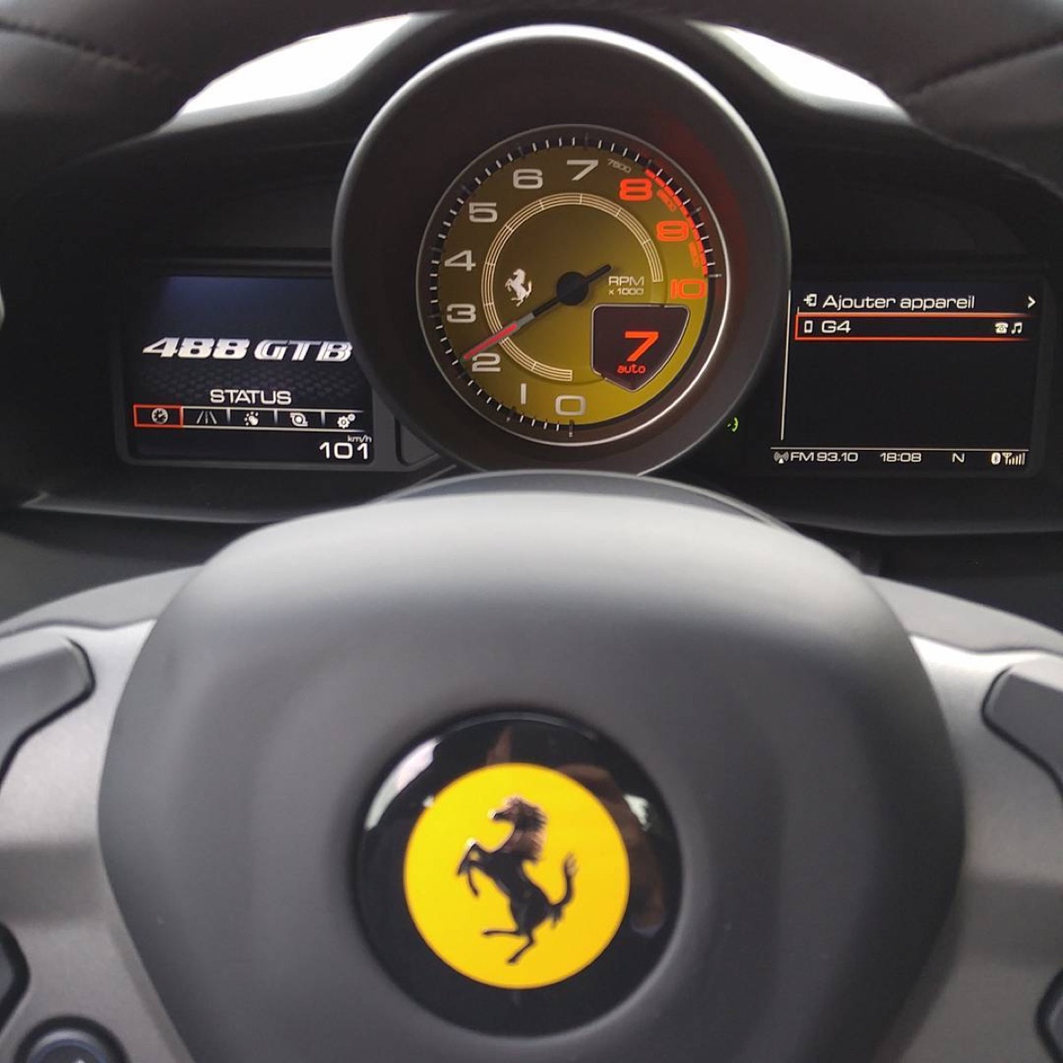 Ferrari 488 GTB and