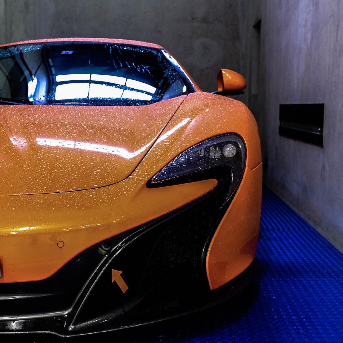 McLaren orange
