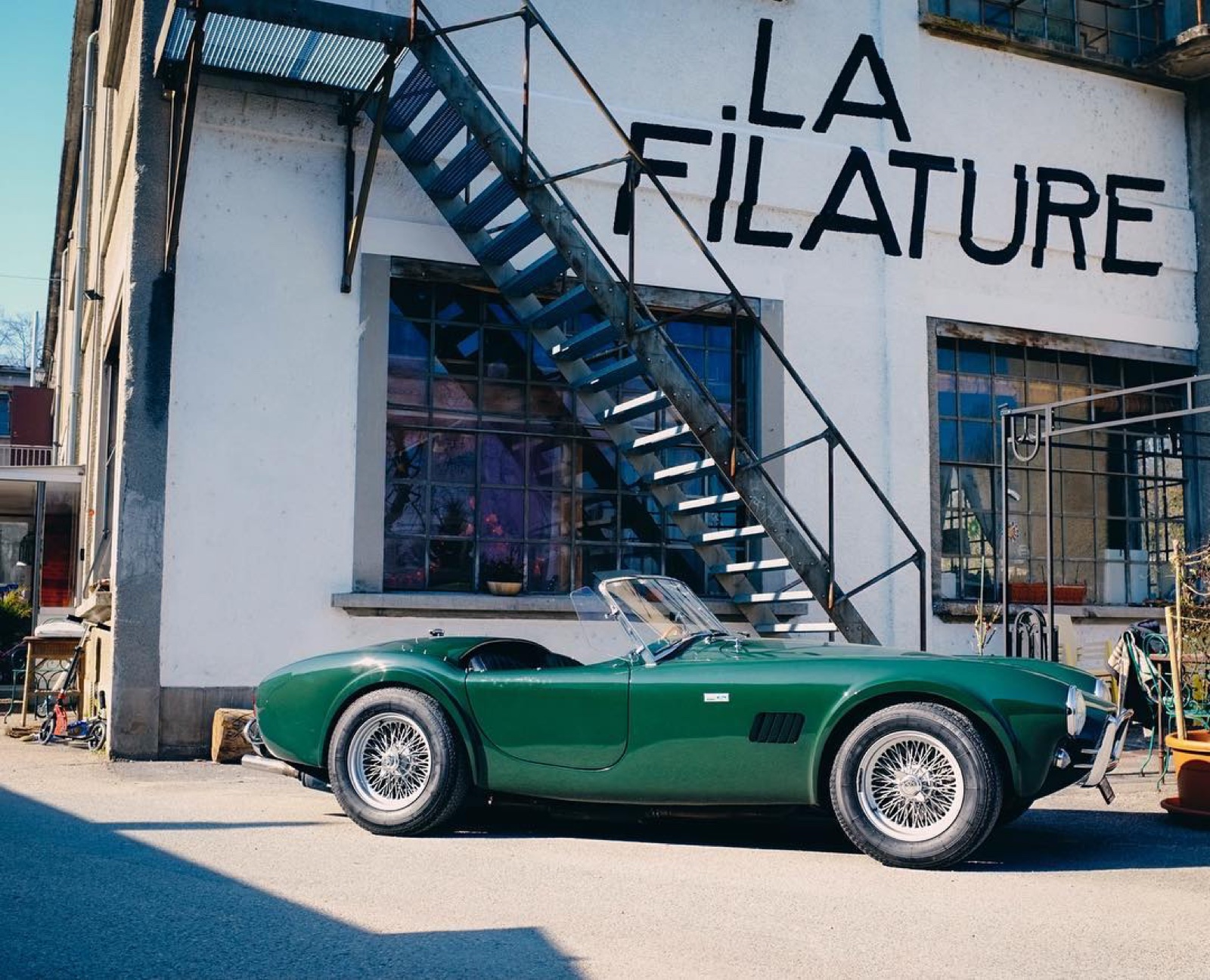 Roadster de type AC Cobra