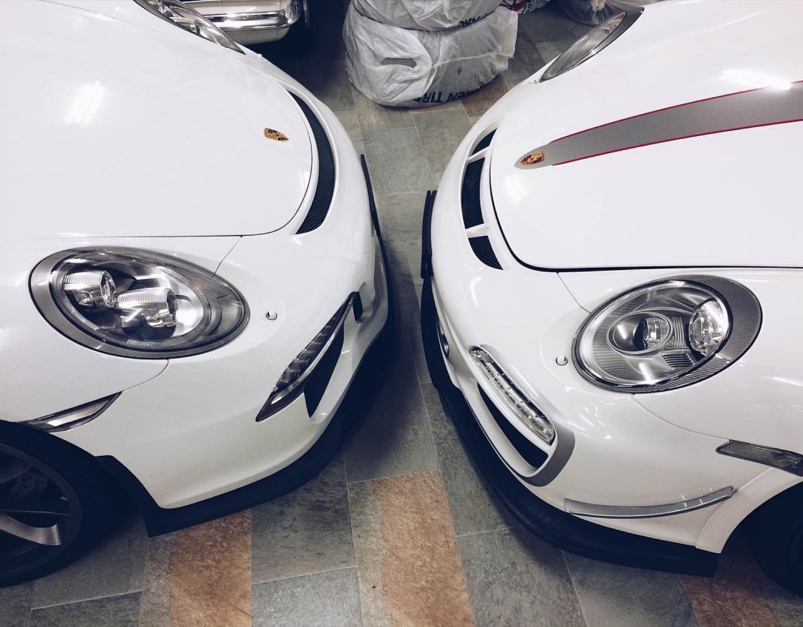 Porsche 997 GT3 RS 4.0 et Porsche 911 (991) GT3