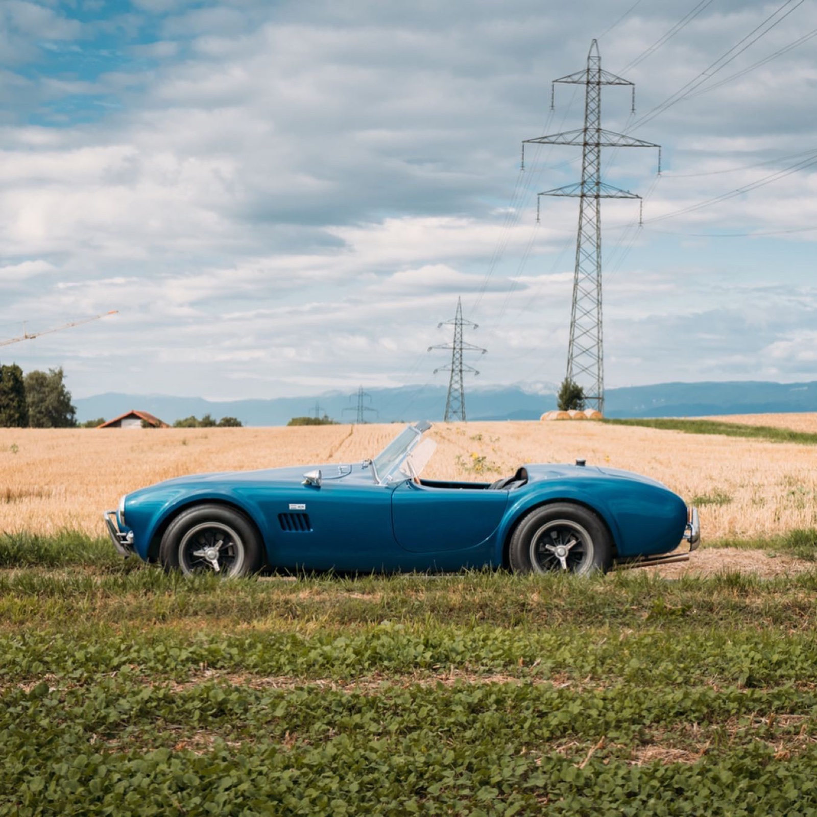 Roadster de type AC Cobra