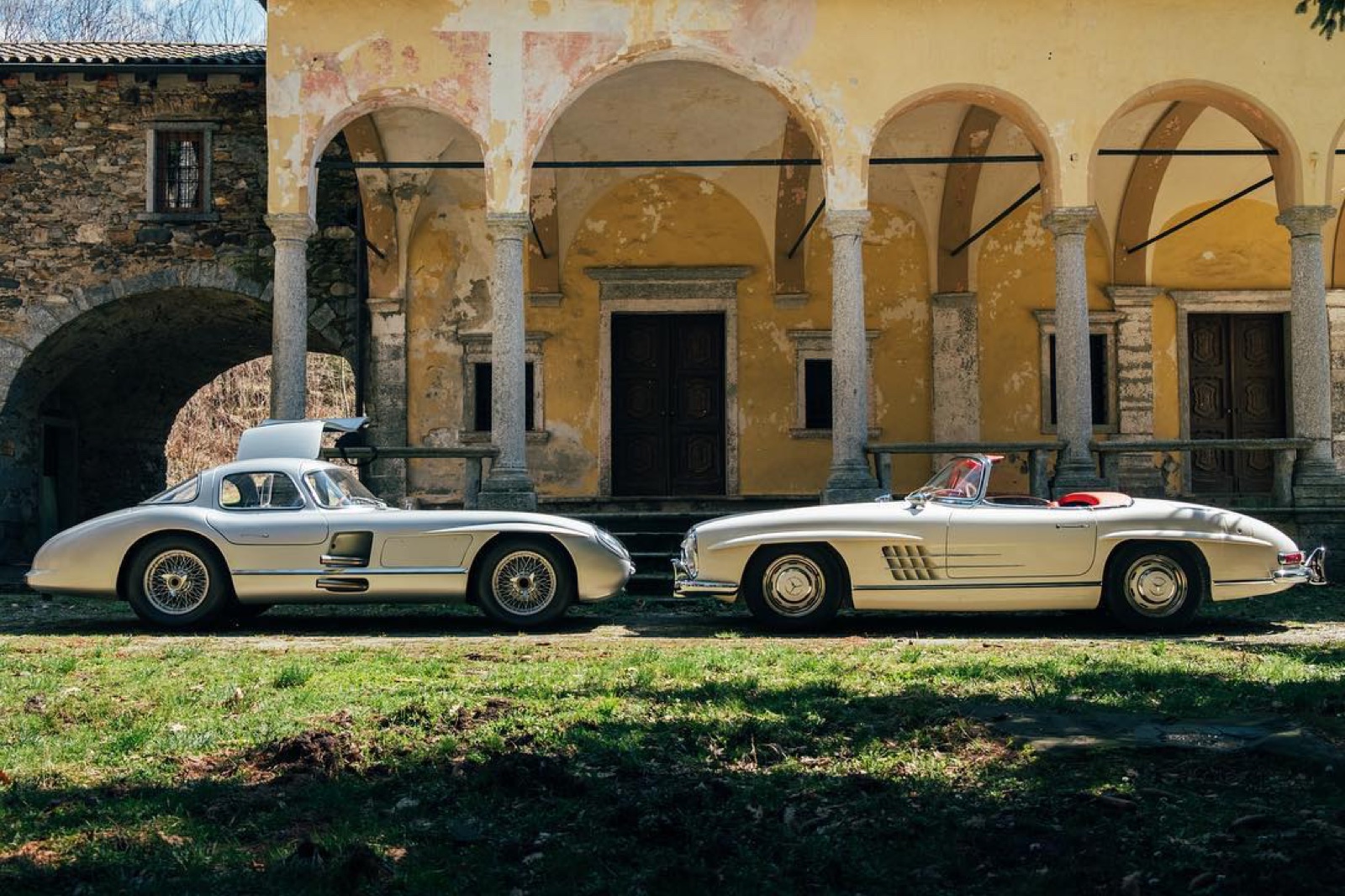 Mercedes-Benz 300 SLR coupé (Uhlenhaut) et Mercedes-Benz 300 SL Roadster
