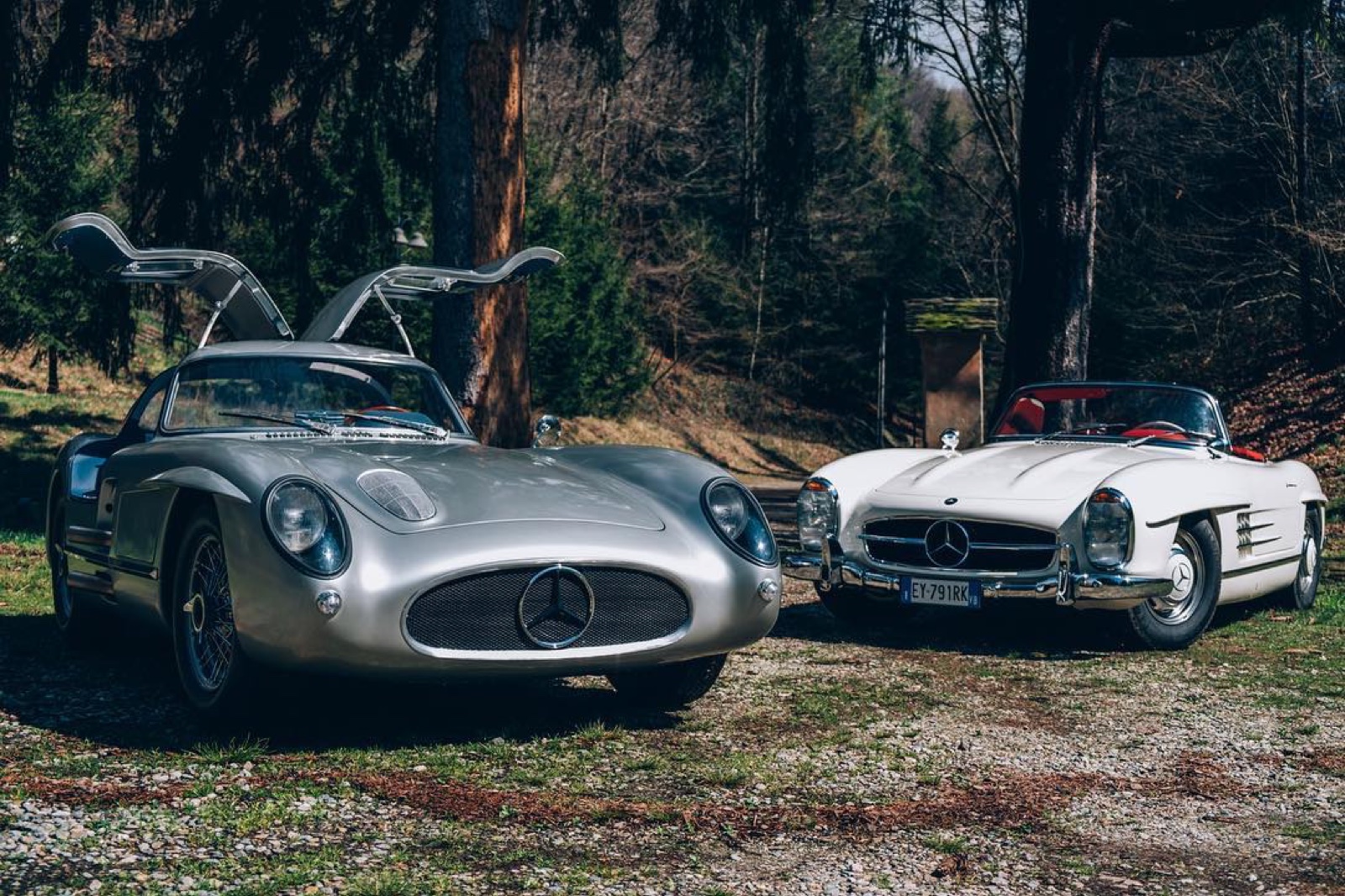 Mercedes-Benz 300 SLR Coupé « Uhlenhaut » et Mercedes-Benz 300 SL Roadster