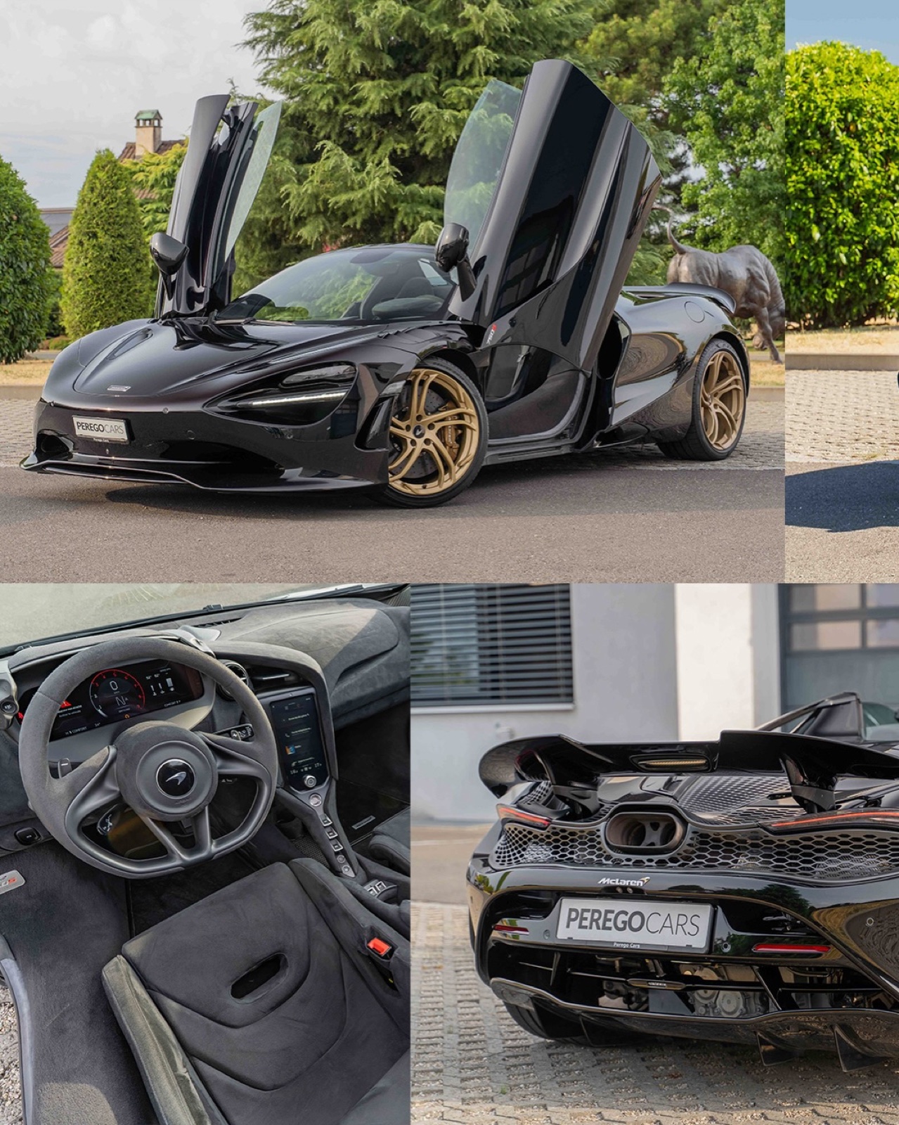 McLaren 750S Spider, BMW M4 GTS et Ferrari Roma