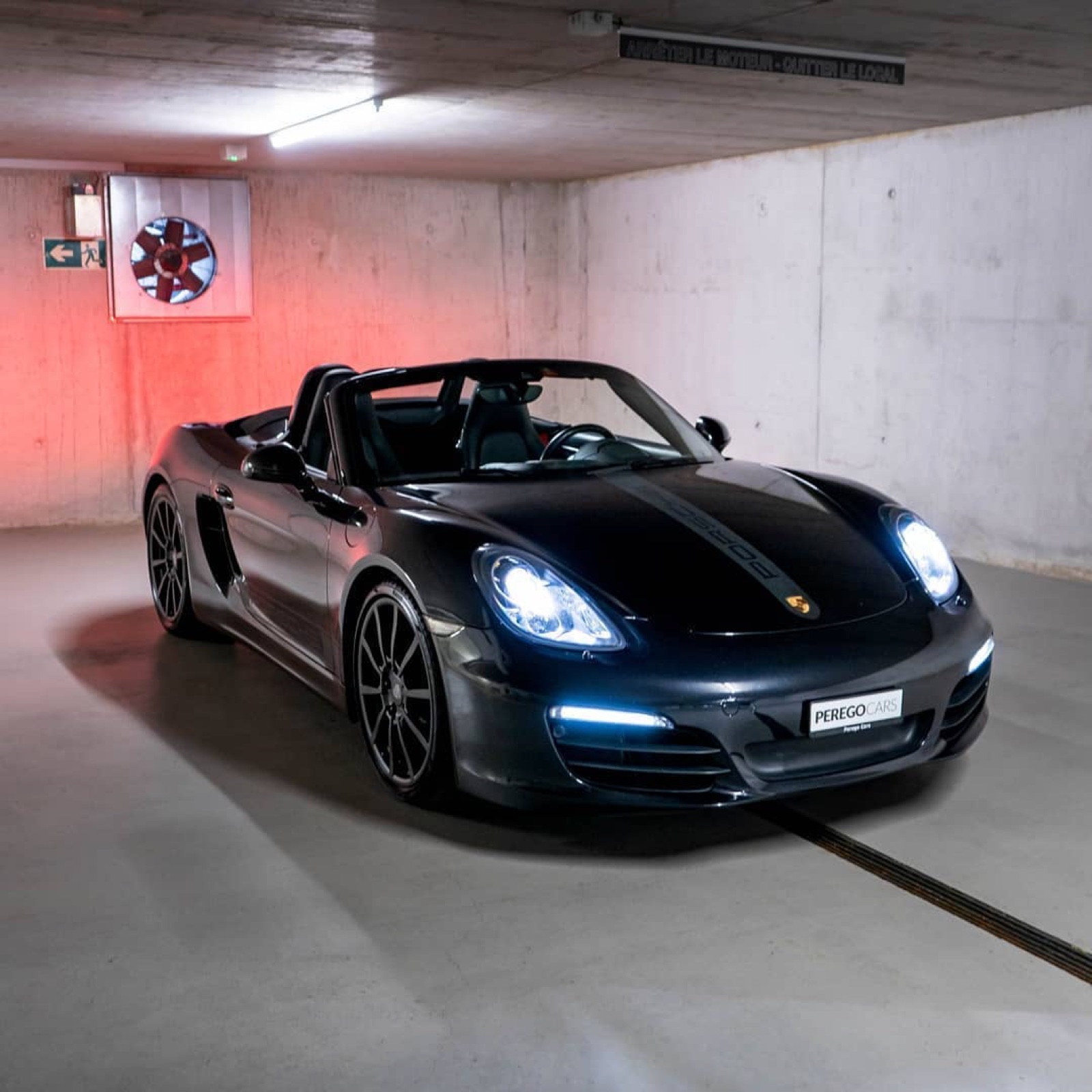 Porsche Boxster Black Edition (981)