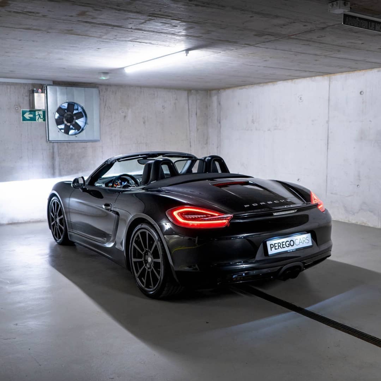 Porsche Boxster Black Edition (981)
