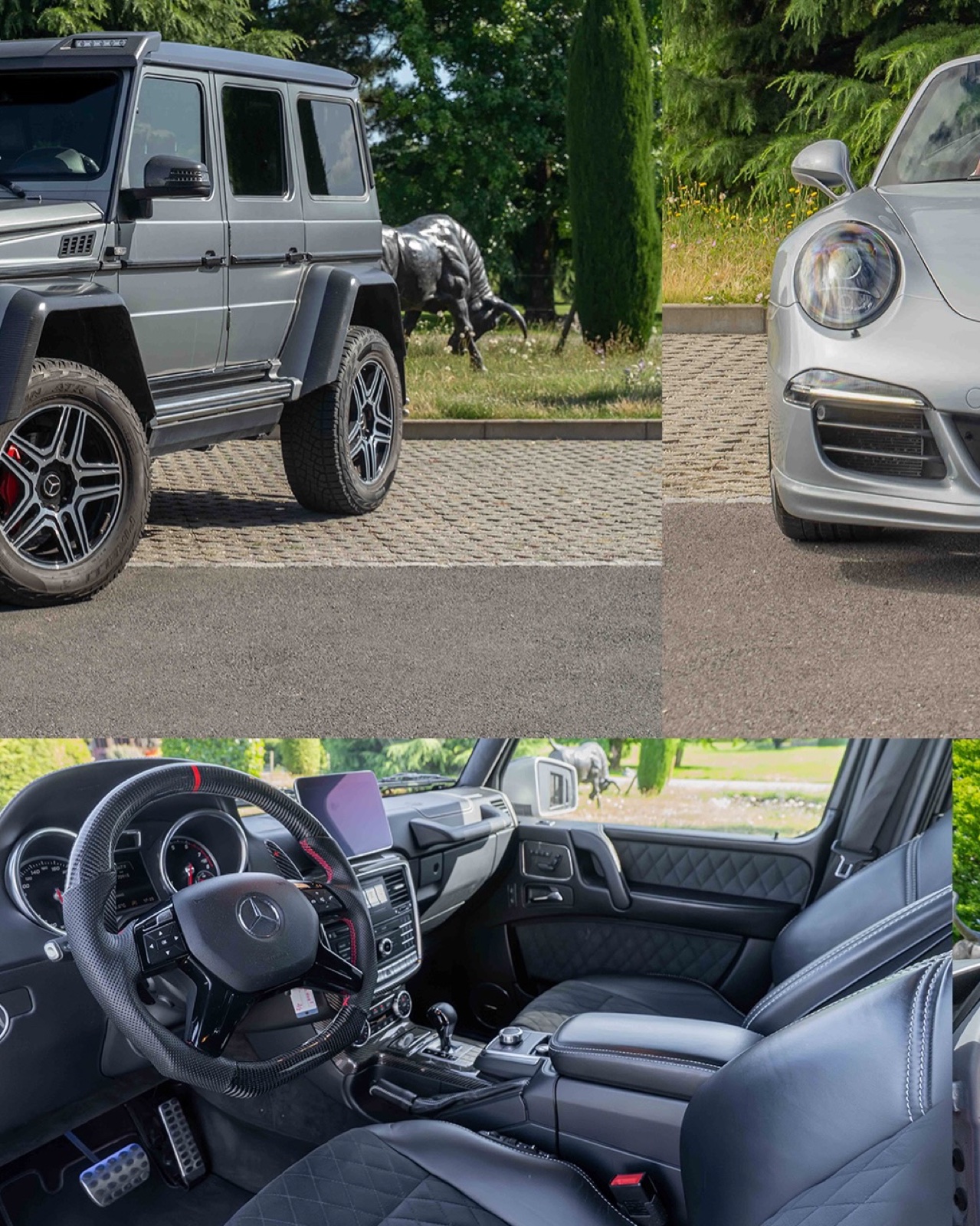 McLaren 750S Spider, BMW M4 GTS et Ferrari Roma