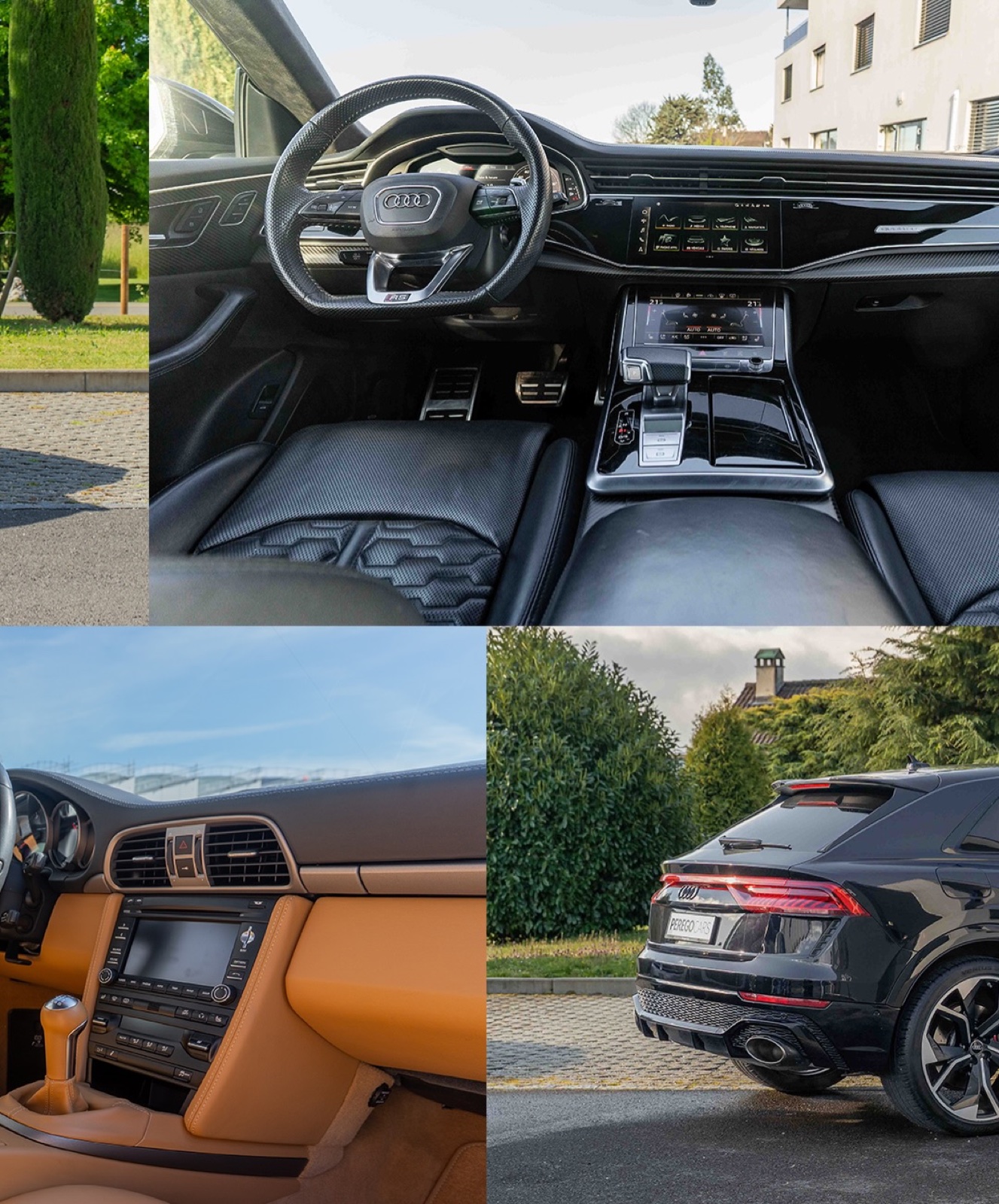 Audi RS6 Avant, Audi RSQ8 et Porsche 911 Carrera 4 (997)